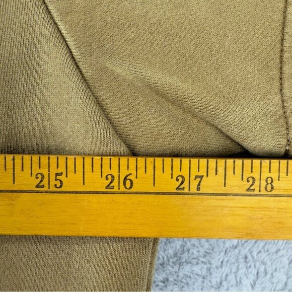 Yeezy Gap NWT Men's Sz XS Oversized Baggy Fleece Lined T Shirt Casual Comfy Tan - Picture 7 of 9